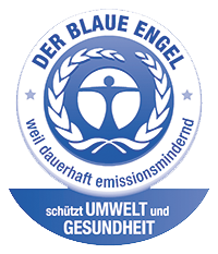 Der Blaue Engel - dauerhaft emissionsmindernd