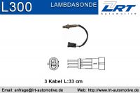 Lambdasonde 3 Kabel mit Stecker ...